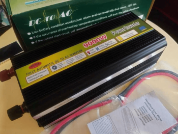 Преобразователь напряжения 12v-220v 9000w. Перетворювач напруги