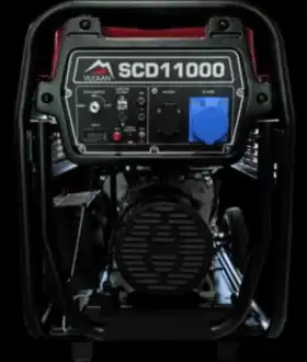 Генератор дизельний однофазний 10кВт Електрогенератор Vulkan SCD11000
