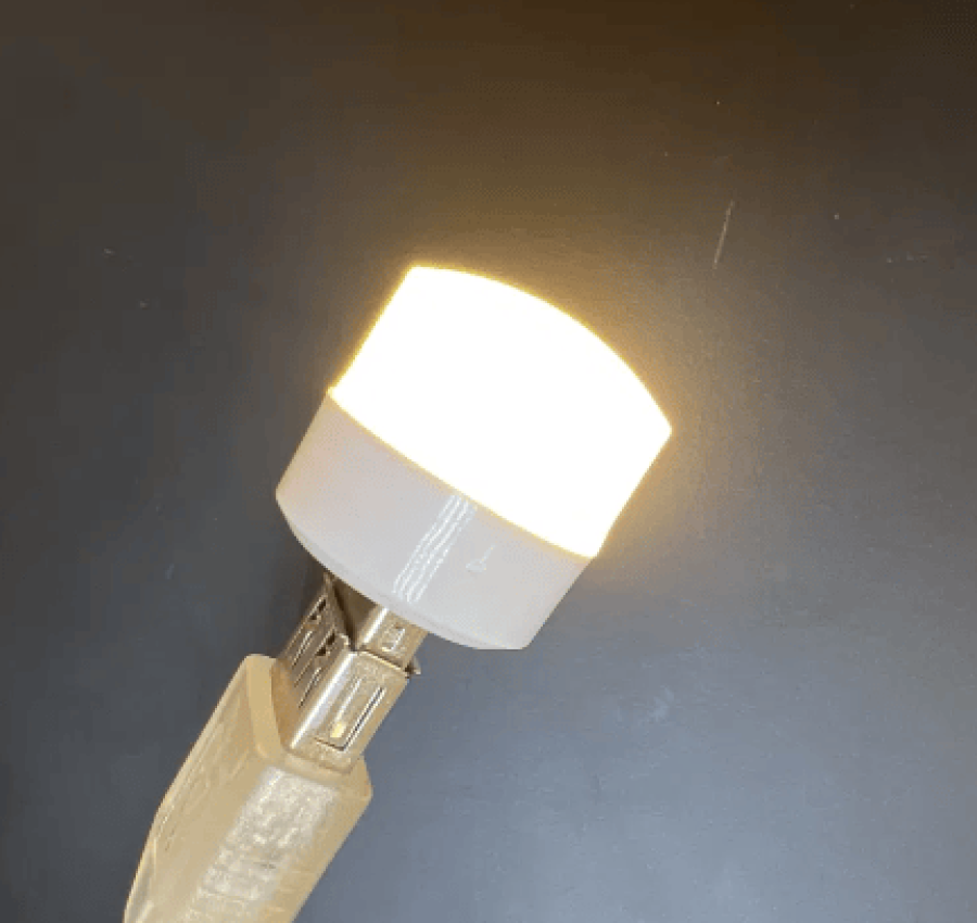 Led usb фонарик лампочка для павербанка powerbank 3