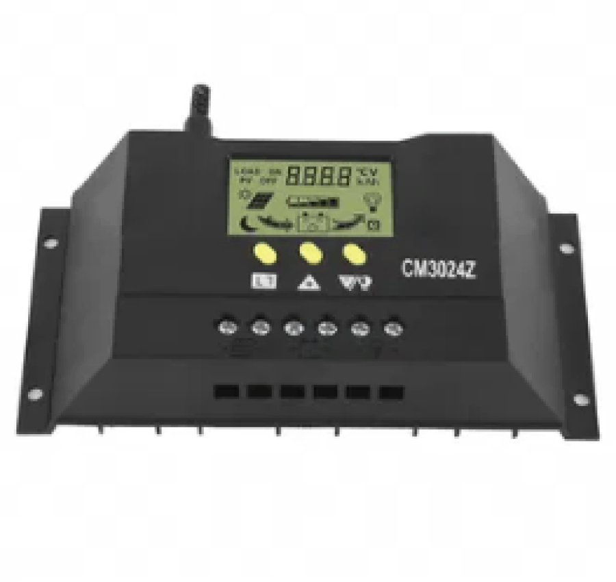 Контроллер заряду сонячних батарей 1224V 30A PWM