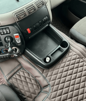 Коври з еко-шкіри Даф цф,Daf cf, ковры в машину