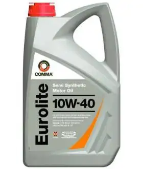Comma Eurolite 10w-40 моторное масло полусинтетика 1/4/5л