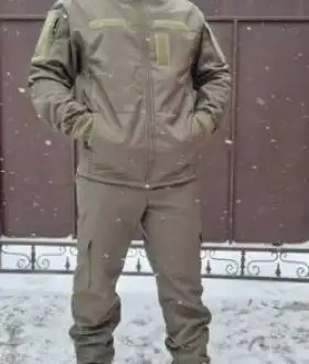 Костюм штани і куртка Soft Shell Софтшелл на флісі