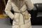 Пуховик maxmara с норковым капюшоном