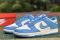 Кроссовки Nike Dunk Low Coast Blue White Найки Данки голубые белые 2