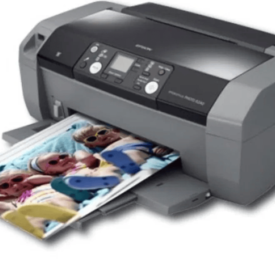 Фотопринтер EPSON Stylus Photo R240, принтер цветной струйный