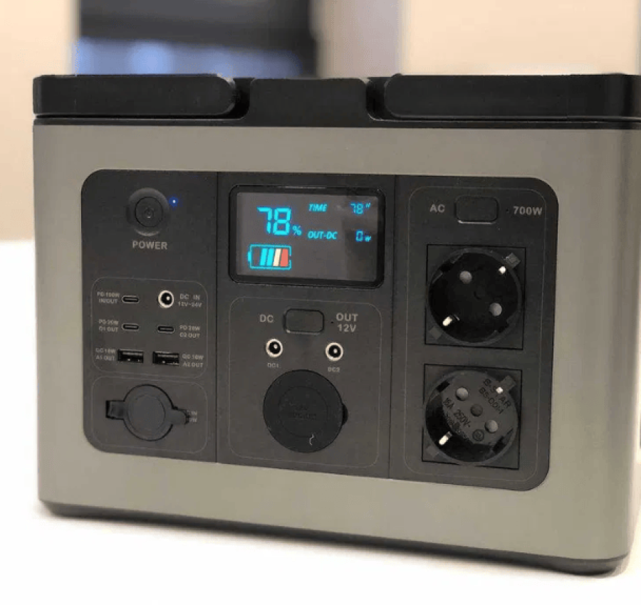 Power Station Ecoflow Bluetti 1200w (614Wh) Outsunny