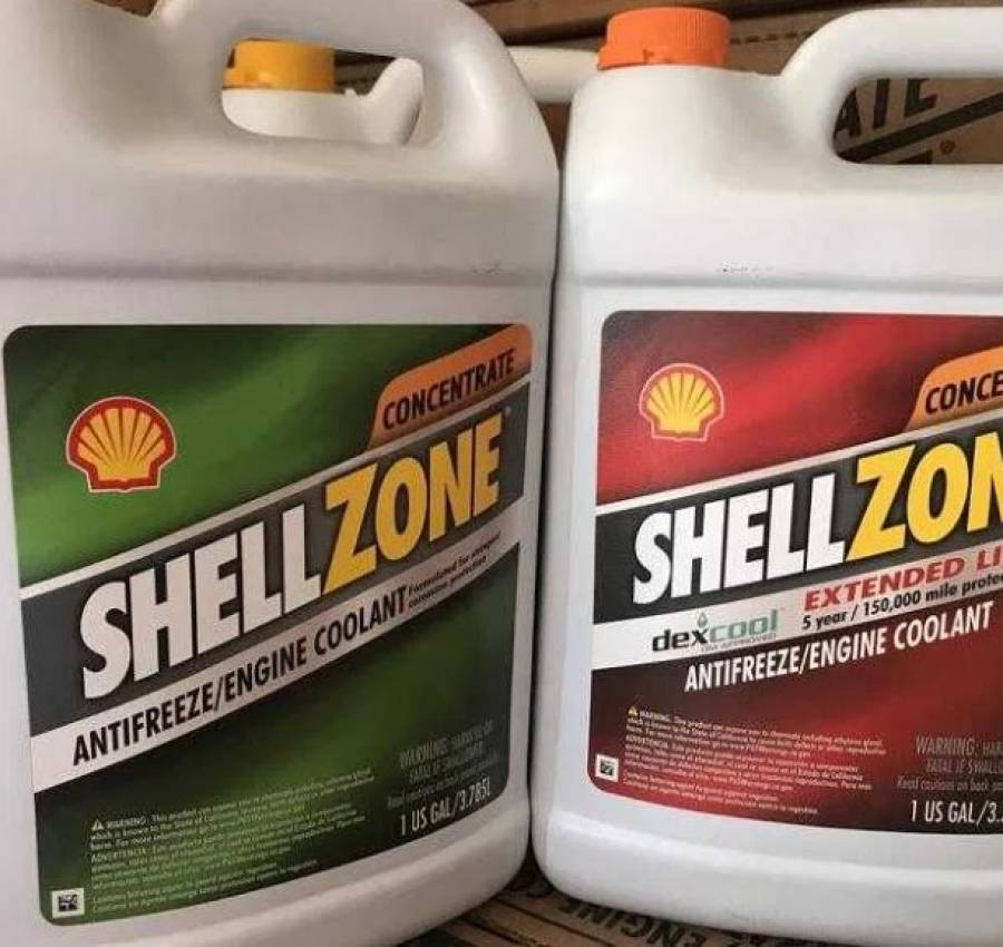 Shellzone антифриз концентрат (зеленыйкрасный) 3.78л