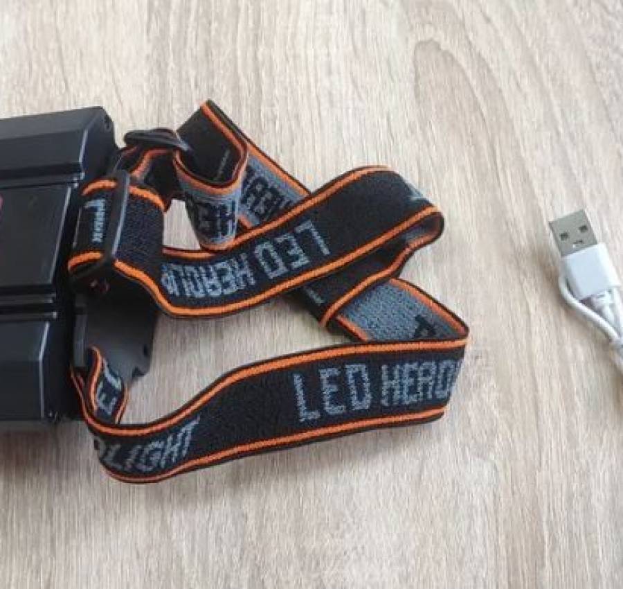 Фонарик светодиодный налобный, ліхтарик налобний 4