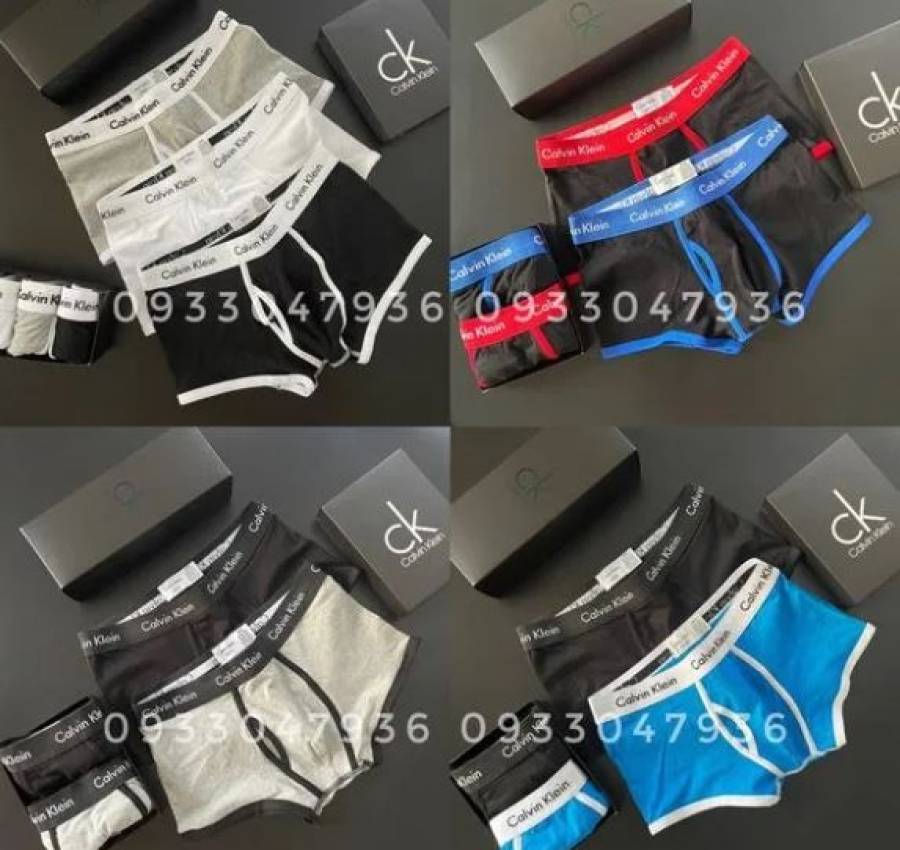 Мужские трусы боксеры Calvin klein 365, чоловіча білизна 4