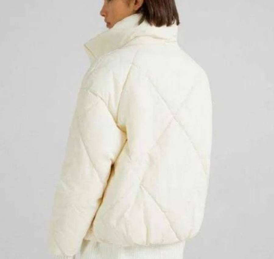 Bershka куртка оверсайз стьобана пуффер 7