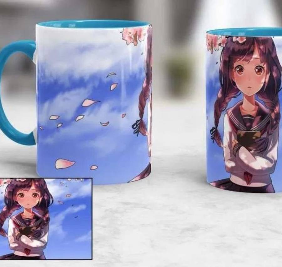 Печать на чашках хамелеонах 8